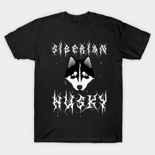 Black Metal Husky - Clean version T-Shirt